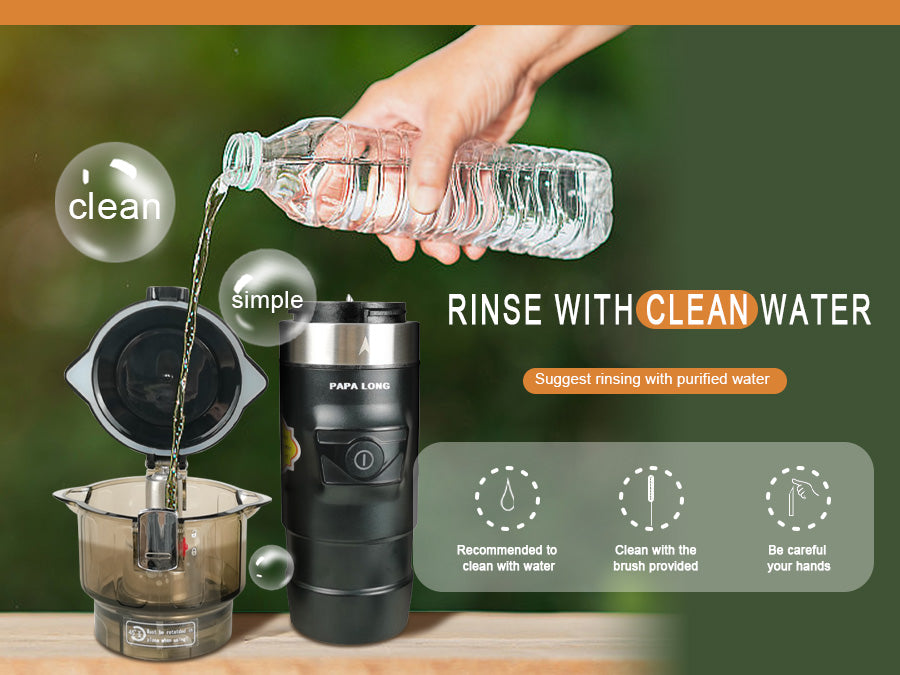 Cafetière portable pour voiture à service unique pour dosettes K et café moulu – Machine à café électrique pour voiture 141,7 g avec chargeur DC 12 V