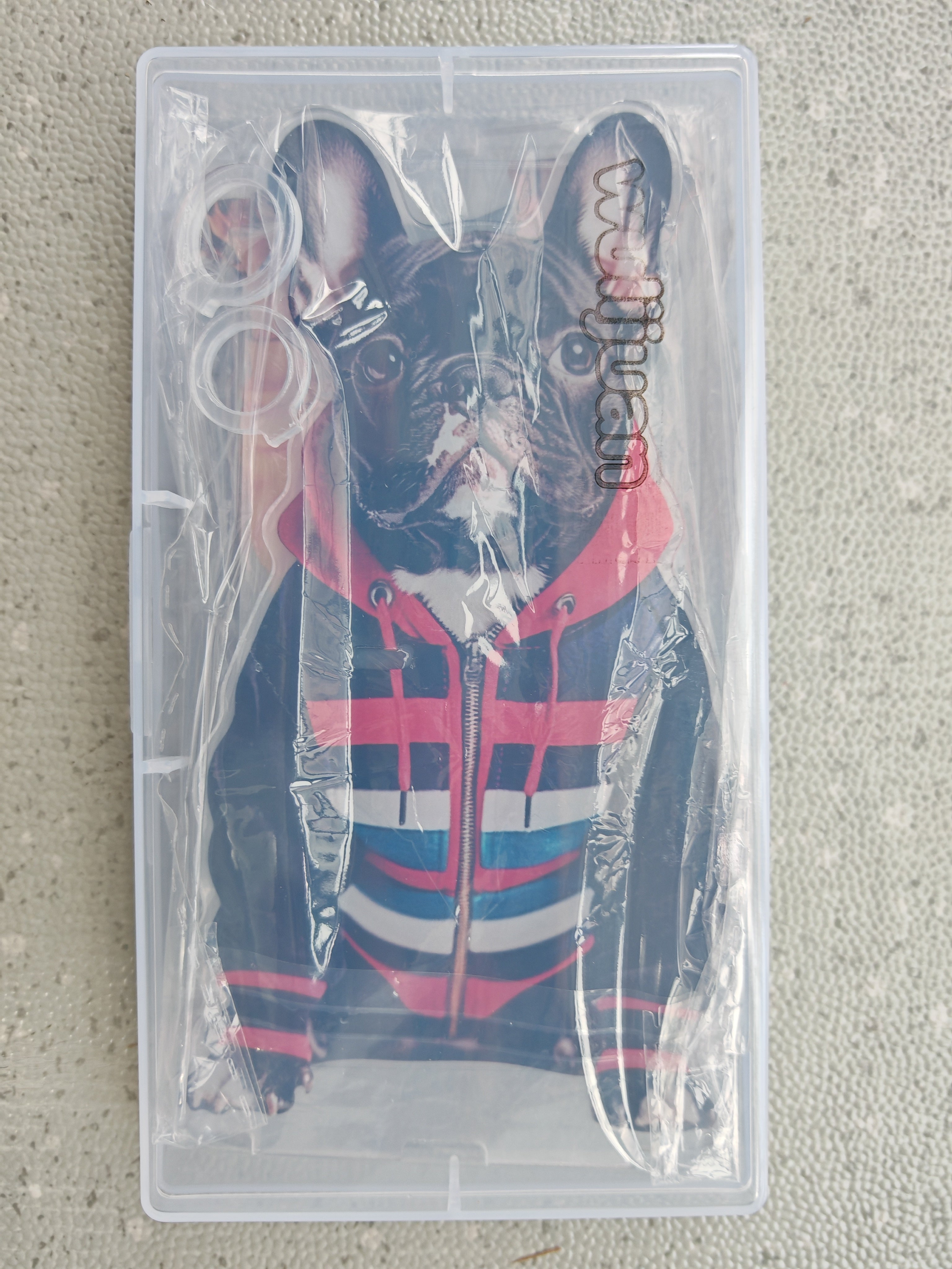 Wulijuan-French Bulldog acrylic figurine | Ambidextrous Desk Organizer